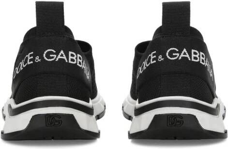 Dolce & Gabbana Kids Sorrento low-top sneakers Zwart
