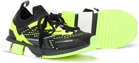 Dolce & Gabbana Kids Sorrento sneakers Zwart