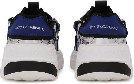 Dolce & Gabbana Kids Space low-top sneakers Blauw