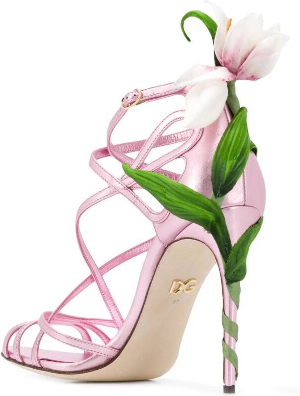Dolce & Gabbana Kiera sandalen Roze