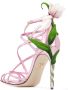 Dolce & Gabbana Kiera sandalen Roze - Thumbnail 3