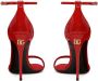 Dolce & Gabbana Kim leren sandalen Rood - Thumbnail 3