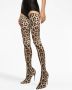 Dolce & Gabbana KIM overknee laarzen met luipaardprint Bruin - Thumbnail 2