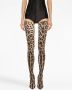 Dolce & Gabbana KIM overknee laarzen met luipaardprint Bruin - Thumbnail 3