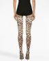 Dolce & Gabbana KIM overknee laarzen met luipaardprint Bruin - Thumbnail 4