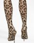 Dolce & Gabbana KIM overknee laarzen met luipaardprint Bruin - Thumbnail 5