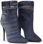 Dolce & Gabbana Denim enkellaarzen Blauw - Thumbnail 2