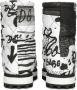 Dolce & Gabbana Laarzen met verfspatten Wit - Thumbnail 3