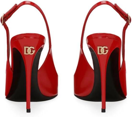Dolce & Gabbana Lakleren pumps Rood