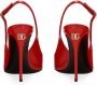 Dolce & Gabbana 105mm lakleren pumps Rood - Thumbnail 3