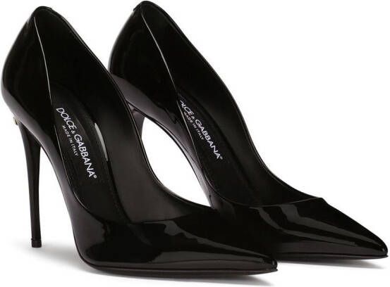 Dolce & Gabbana Lakleren pumps Zwart