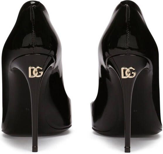 Dolce & Gabbana Lakleren pumps Zwart