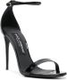 Dolce & Gabbana Lakleren sandalen Zwart - Thumbnail 2