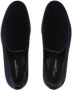 Dolce & Gabbana Fluwelen slippers met open hiel Blauw - Thumbnail 4