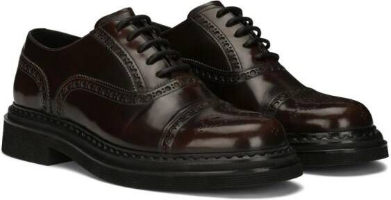 Dolce & Gabbana Leren brogues Bruin