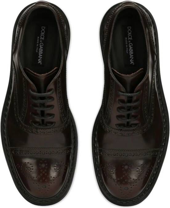 Dolce & Gabbana Leren brogues Bruin