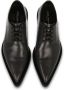 Dolce & Gabbana Leren derby schoenen Zwart - Thumbnail 4