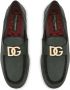 Dolce & Gabbana Leren loafers Groen - Thumbnail 4