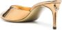 Dolce & Gabbana 70 mm leren sandalen met metallic afwerking Goud - Thumbnail 3