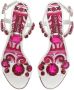 Dolce & Gabbana Leren sandalen Wit - Thumbnail 4