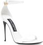 Dolce & Gabbana Leren sandalen Wit - Thumbnail 2