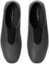Dolce & Gabbana Leren slippers met ronde neus Zwart - Thumbnail 4
