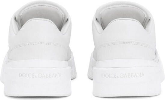 Dolce & Gabbana New Roma leren sneakers Wit