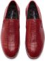 Dolce & Gabbana Leren loafers met krokodillen-reliëf Rood - Thumbnail 4