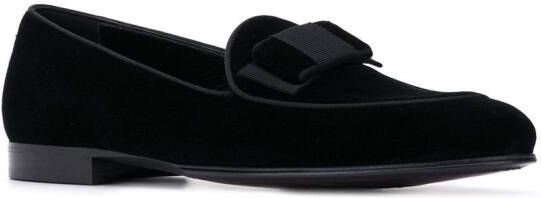 Dolce & Gabbana loafers met vlinderstrikje Zwart