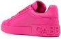 Dolce & Gabbana Low-top sneakers met logo Roze - Thumbnail 3