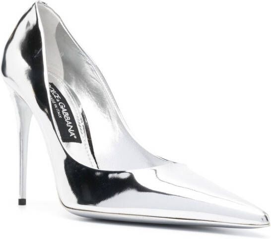 Dolce & Gabbana Metallic pumps Grijs