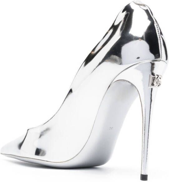 Dolce & Gabbana Metallic pumps Grijs