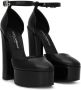 Dolce & Gabbana 145mm lakleren pumps met plateauzool Zwart - Thumbnail 2