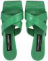 Dolce & Gabbana 3.5 75mm leren muiltjes Groen - Thumbnail 4