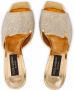 Dolce & Gabbana 3.5 105mm muiltjes verfraaid met stras Goud - Thumbnail 4