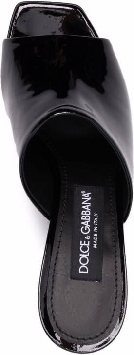 Dolce & Gabbana Muiltjes met monogram Zwart