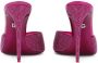 Dolce & Gabbana Sandalen verfraaid met stras Roze - Thumbnail 3