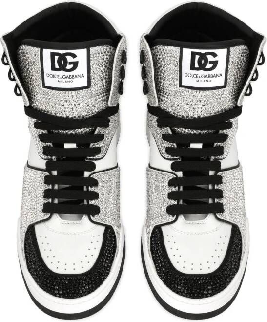 Dolce & Gabbana New Roma high-top sneakers Wit