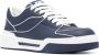 Dolce & Gabbana New Roma leren sneakers Blauw - Thumbnail 2