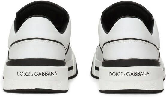 Dolce & Gabbana New Roma leren sneakers Wit