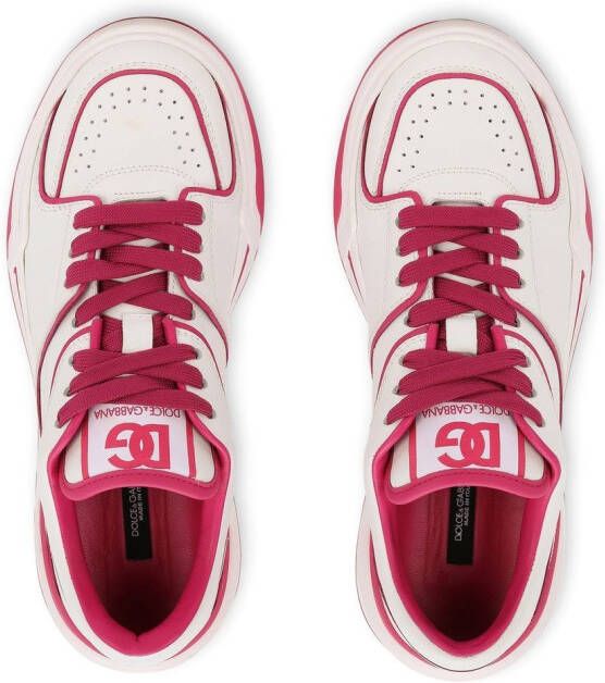 Dolce & Gabbana New Roma low-top sneakers Wit