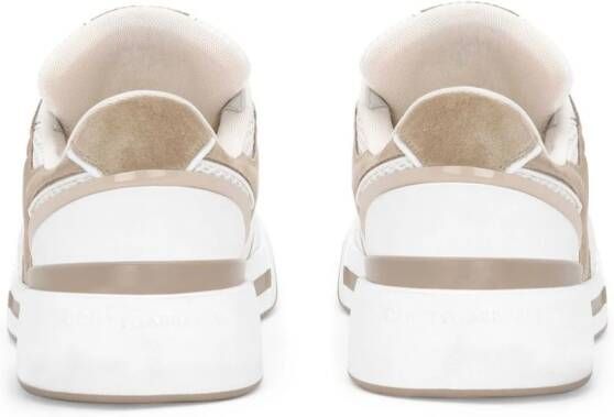 Dolce & Gabbana New Roma sneakers met vlakken Wit