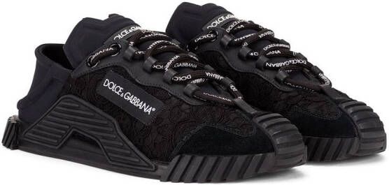 Dolce & Gabbana NS1 slip-on sneakers Zwart