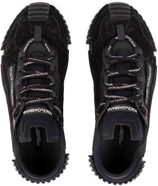 Dolce & Gabbana NS1 slip-on sneakers Zwart
