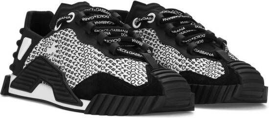 Dolce & Gabbana NS1 slip-on sneakers Zwart