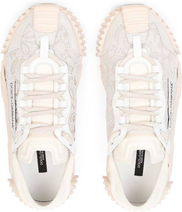 Dolce & Gabbana NS1 slip-on sneakers Wit