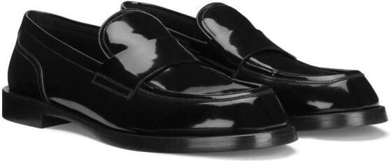 Dolce & Gabbana Lakleren loafers Zwart