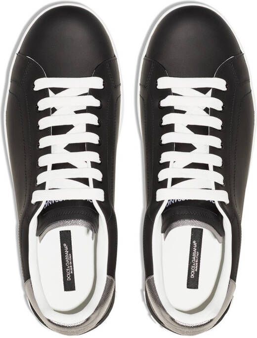 Dolce & Gabbana Classic Portifino sneakers Zwart