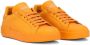 Dolce & Gabbana Portofino low-top leren sneakers Oranje - Thumbnail 2