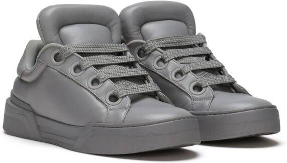 Dolce & Gabbana Portofino low-top sneakers Grijs